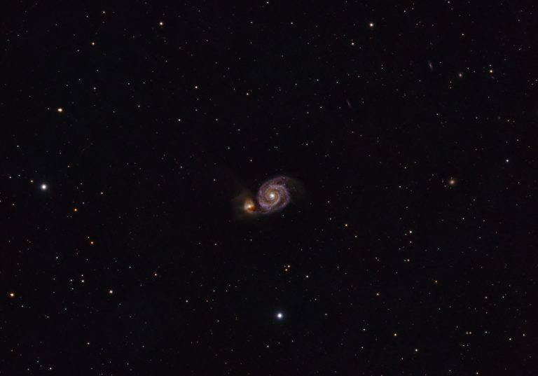 M51-Whirlpool Galaxie