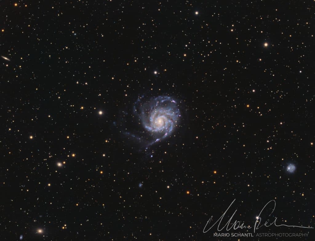 M101-Feuerradgalaxie