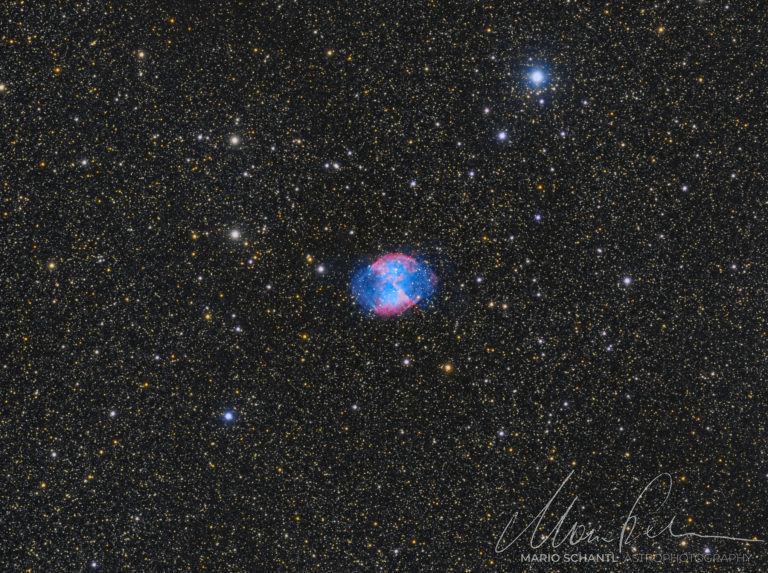 M27-Hantelnebel in RGB